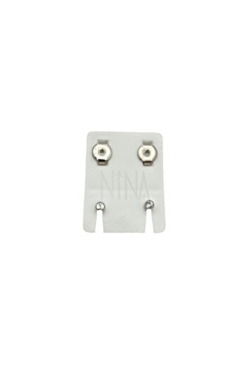 elittrendshop Mini Boy Steril Tragus Kıkırdak Kulak Delme Küpesi 3 Çift Nina Crystal Günlük Kullanıma Uygun