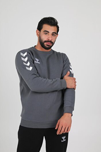 hummel Armin Pamuklu Sweat Antrasit