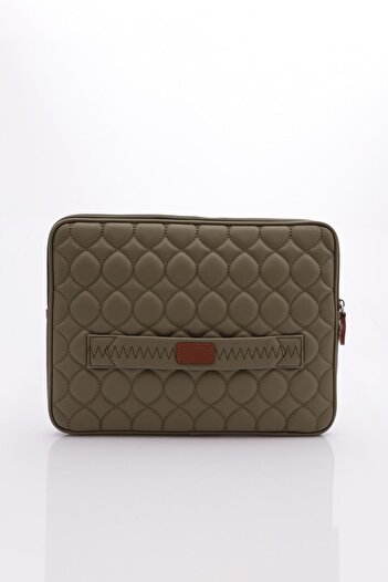 DGN Women's Portfolio & Clutch Bag Light Khaki 68892856