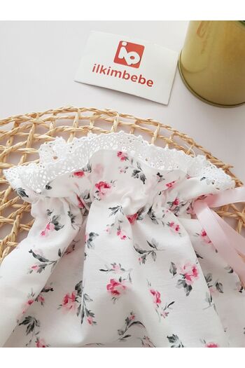 ilkimbebe Stylish Floral Patterned Care Pouch for Baby and Child