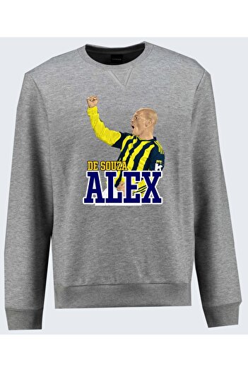 Efendioğlu Design LEGENDS ALEX DE SOUZA 10 - Чоловічий бавовняний світшот