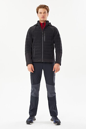 Exuma 2411137 -Black Men's Softshell Coat
