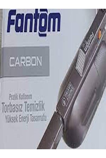 Fantom Carbon DC500 Dikey Süpürge Elektrikli Toz Torbasız