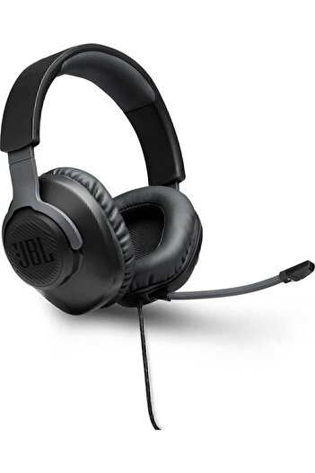 JBL كوانتوم 100 جيجيلابيلير ميكروفونلو 3.5 ملم ألعاب كولاك أوستو كولاكليك - سياه