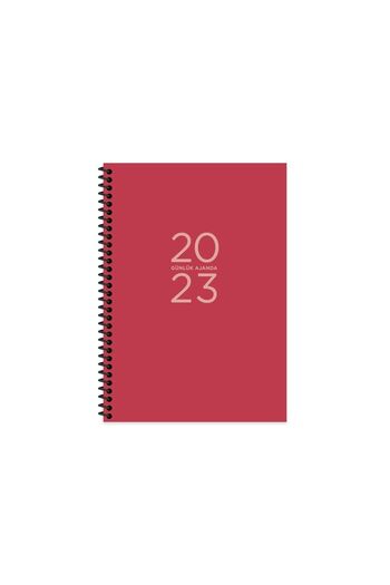 KESKİN COLOR 2024 Red Daily Spiral Agenda - 17X24