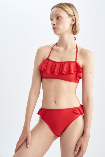 DeFacto Fall In Love Regular Fit Bikini Top T6823az22sm