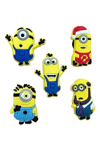 odaburada Slipper Ornament-Slipper Buckle Minion Set of 5