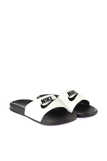 Nike Benassi Futura Slide White Unisex Single Strap Slippers