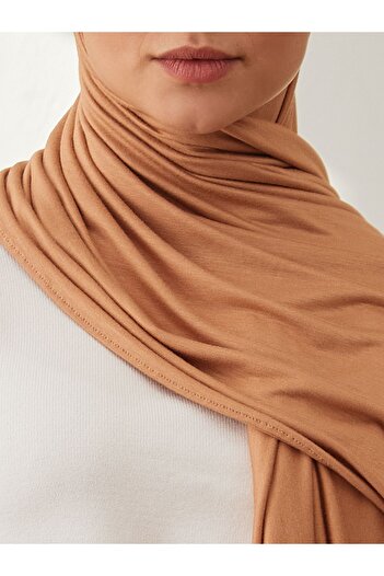 Femple Modest Premium Lion Colored Jersey Shawl - Hijab 180x70 cm