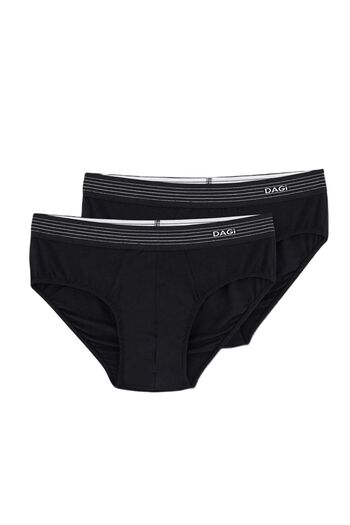 Dagi Unterhosen Herren Slips Stretch Unterwäsche 2er Pack Soft Stretch