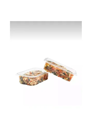 ANIL AMBALAJ Plastic Leak Proof Container 750 Gr Cc Disposable Disposable Bowl with Lid 25 Pieces