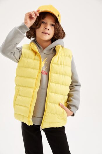DeFacto Water Repellent Stand Collar Inflatable Vest for Boy - Z2858A623Sp