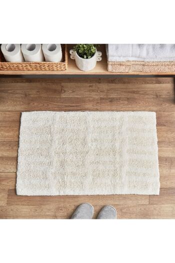 Home Box Scout Patterned Cotton Bathmat - 50x80 cm