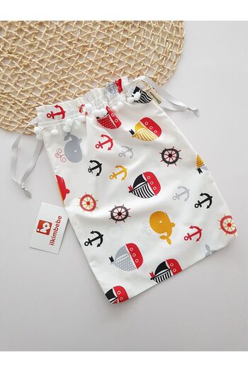 ilkimbebe Care Pouch with Anchor for Baby and Child