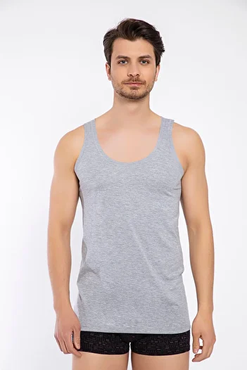 saac 100% Cotton Combed Single Jersey Gray 6 Pieces Men's Athlete