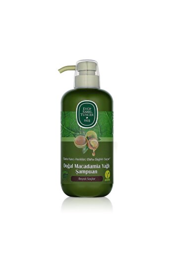 Eyüp Sabri Tuncer 600 ml Natural Macadamia Oil Shampoo