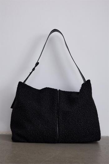 Suud Collection Taška Teddy Black Basket Bag