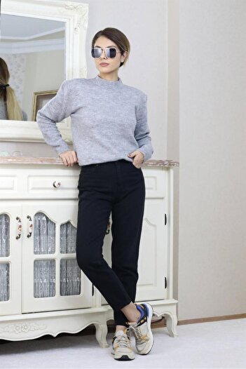 Ritnice Γυναικείο μαύρο Motto Mom Jean