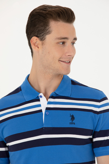 U.S. Polo Assn. Ανδρικό μπλουζάκι Saks Polo Neck 50263219-VR045