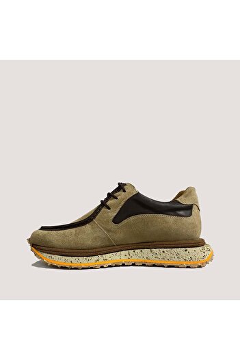LUCIANO BELLINI 8005 Premium Erkek Casual Ayakkabı - Vizon - 42