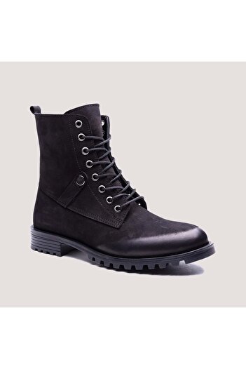Bulldozer 230607 Women's Leather Boots 36 Black