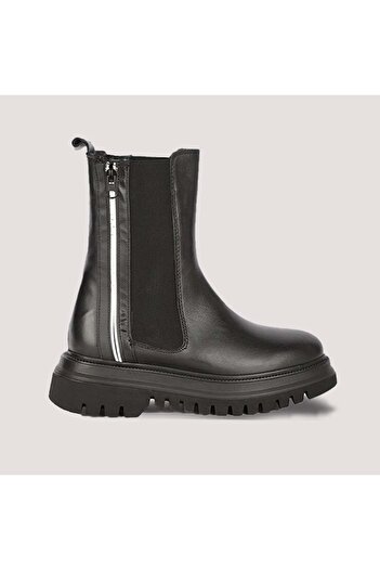 Bulldozer 240573 Women's Leather Boots 38 Black