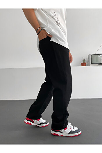 BYBASICMAN Siyah Baggy Pantolon GJ-15971/16311