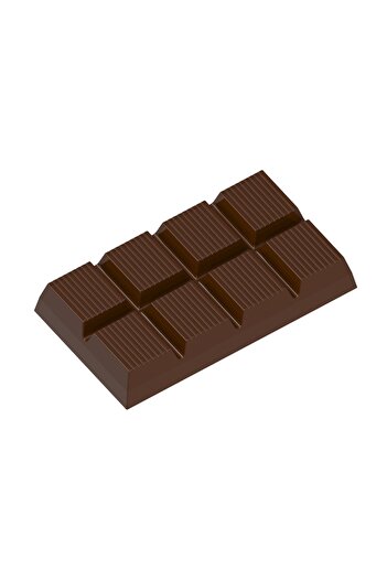 MFS 210 Gr. Polikarbon Tablet Çikolata Kalıbı - 0553 | Dubai Çikolata Kalıbı