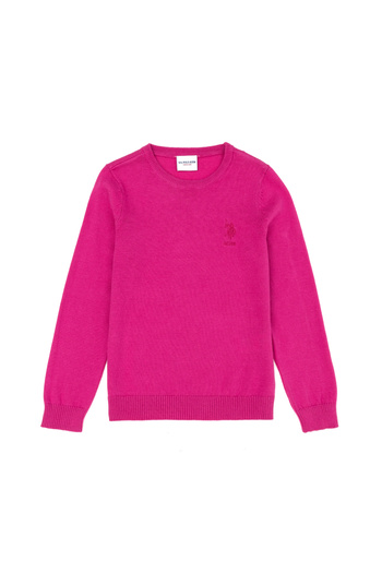 U.S. Polo Assn. Kız Çocuk Menekşe Basic Kazak 50269399-VR037