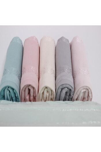 Fiesta 6-Piece Jacquard Etamine Kitchen Towels - 30x50