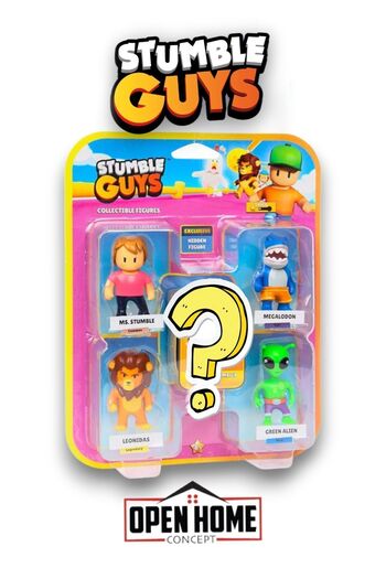 TOYFEST Stumble Guys 5-Piece Figure Set - MS STUMBLE