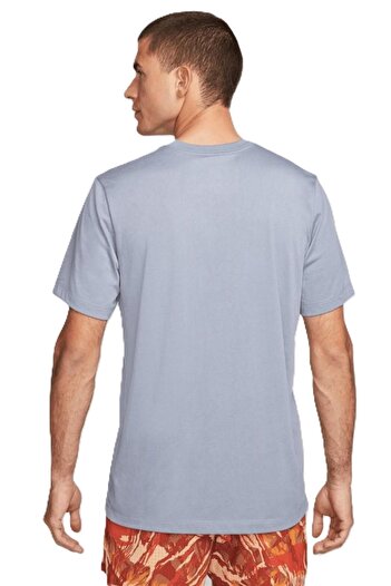 Nike Ανδρικό μπλουζάκι για τρέξιμο Dri Fit Running Trail σε γκρι χρώμα