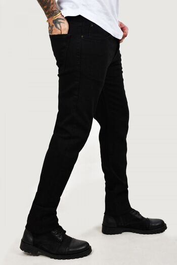 DeepSEA Black Lycra Low Waist Tube Leg Jeans - 2100441