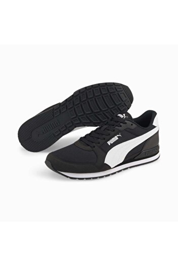 Puma 384640 Siyah Beyaz St Runner V3 Mesh