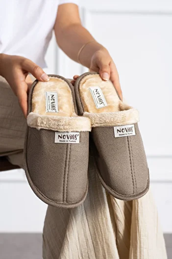 NOVİNS Παντόφλες Unisex Soft Sole - Warm Lined Home, Garden, Bundle Dowry Slippers