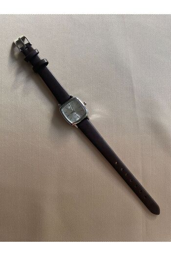 QUARTZ Retro Minimal Vintage Leather Cord Women's Wristwatch