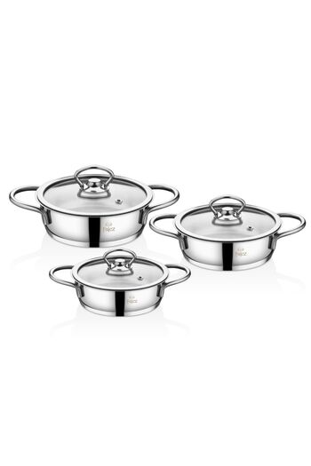 FALEZ Dolunay 6 Piece Steel Pan Set