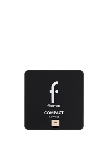 Flormar Yoğun Pigmentli Kompakt Pudra - Compact Powder - 095 Light Porcelian Beige - 8682536051347