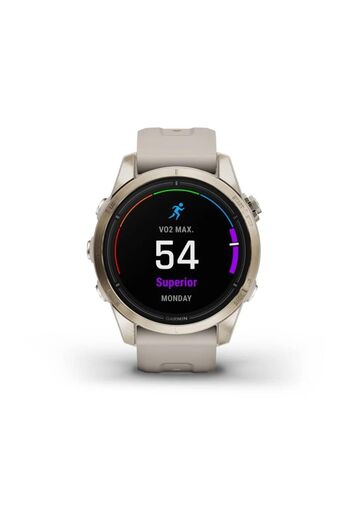 Garmin GARMIN EPIX PRO (GEN 2) SAPPHIRE EDITION- 42MM -SOFT GOLD WITH LIGHT SAND SILICONE BAND