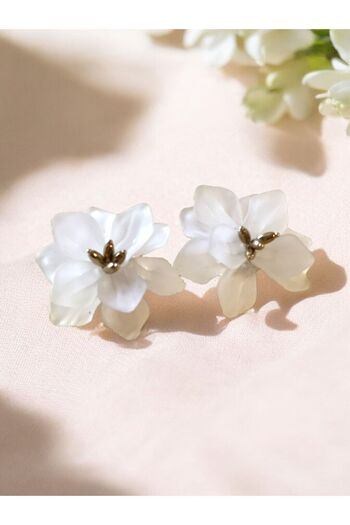 PS ACCESSORİES أقراط زهرة