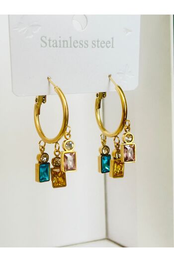 Çelik earring