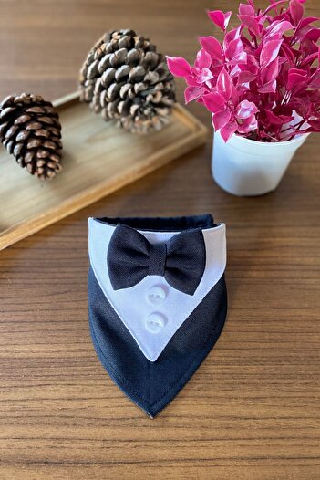Minikpaw aksesuar Cat Tuxedo Scarf