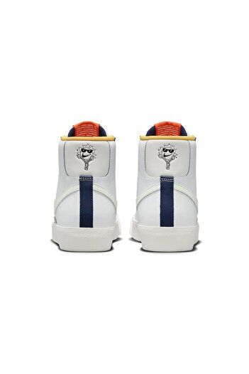 Nike Blazer Mid 77 G S Leather Sneaker Bilekli Krem Spor Ayakkabı