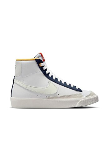 Nike Blazer Mid 77 G S Leather Sneaker Bilekli Krem Spor Ayakkabı