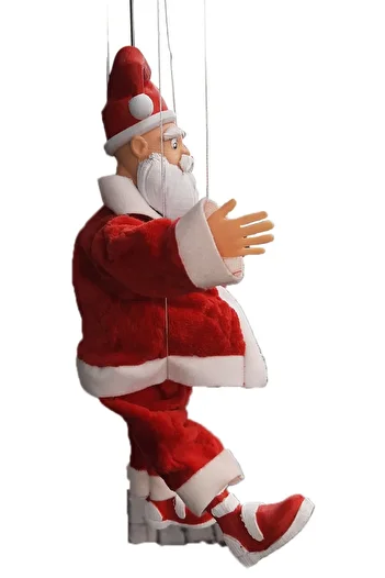 Uçaneller Kuklaevi Stringed Santa Claus Puppet