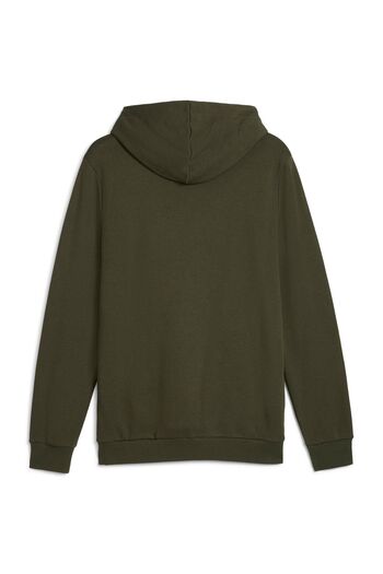 Puma Унисекс суитшърт с качулка ESS Big Logo Yeşil