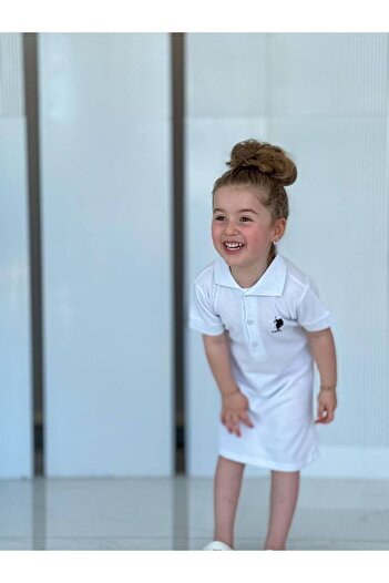 Uslukids Φόρεμα για κορίτσια Lakin - Γιακάς POlo