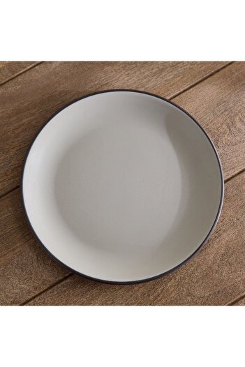 Home Box Mocha Mist 2-Tone Buffet Plate - 31 cm