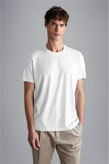 PAUL&SHARK ΑΝΔΡΙΚΟ ΠΛΕΚΤΟ T-SHIRT C.W. ΒΑΜΒΑΚΙ