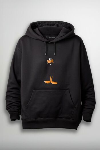 SM Satranç Medya Unisex κουκούλα με στάμπα Duffy Duck